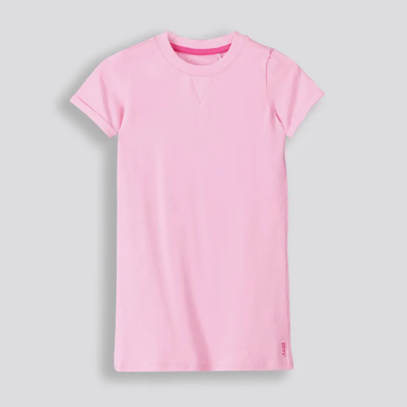 Girls T-Shirt Dress _ 153435 _ Pink sold by Refinery