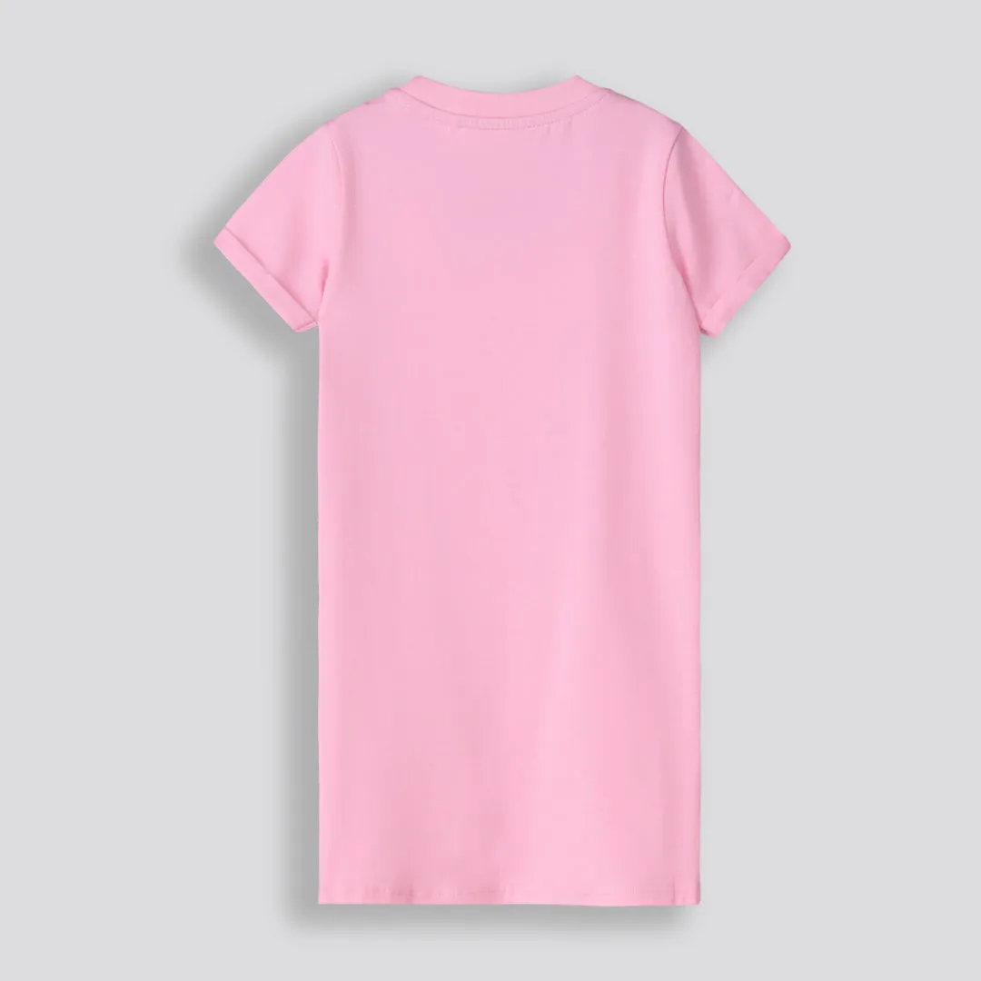 Girls T-Shirt Dress _ 153435 _ Pink sold by Refinery product image thumbnail 2