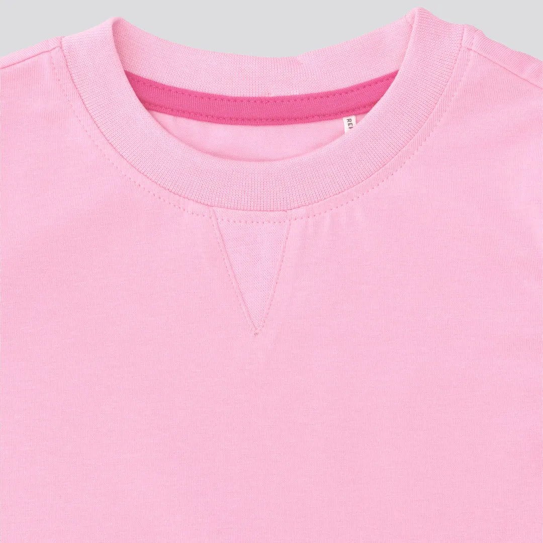 Girls T-Shirt Dress _ 153435 _ Pink sold by Refinery product image thumbnail 3