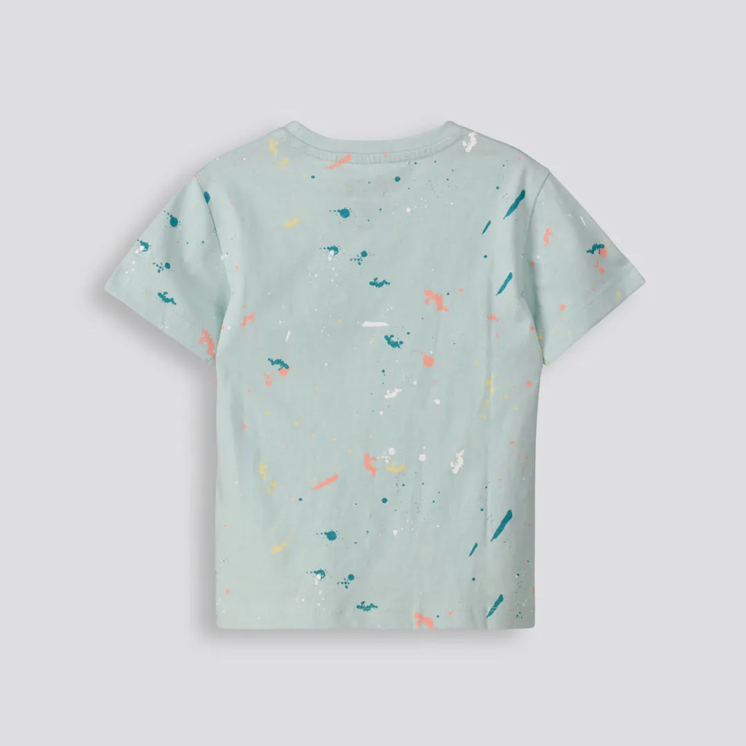Boys Branded Tee _ 153331 _ Sage sold by Refinery product image thumbnail 2