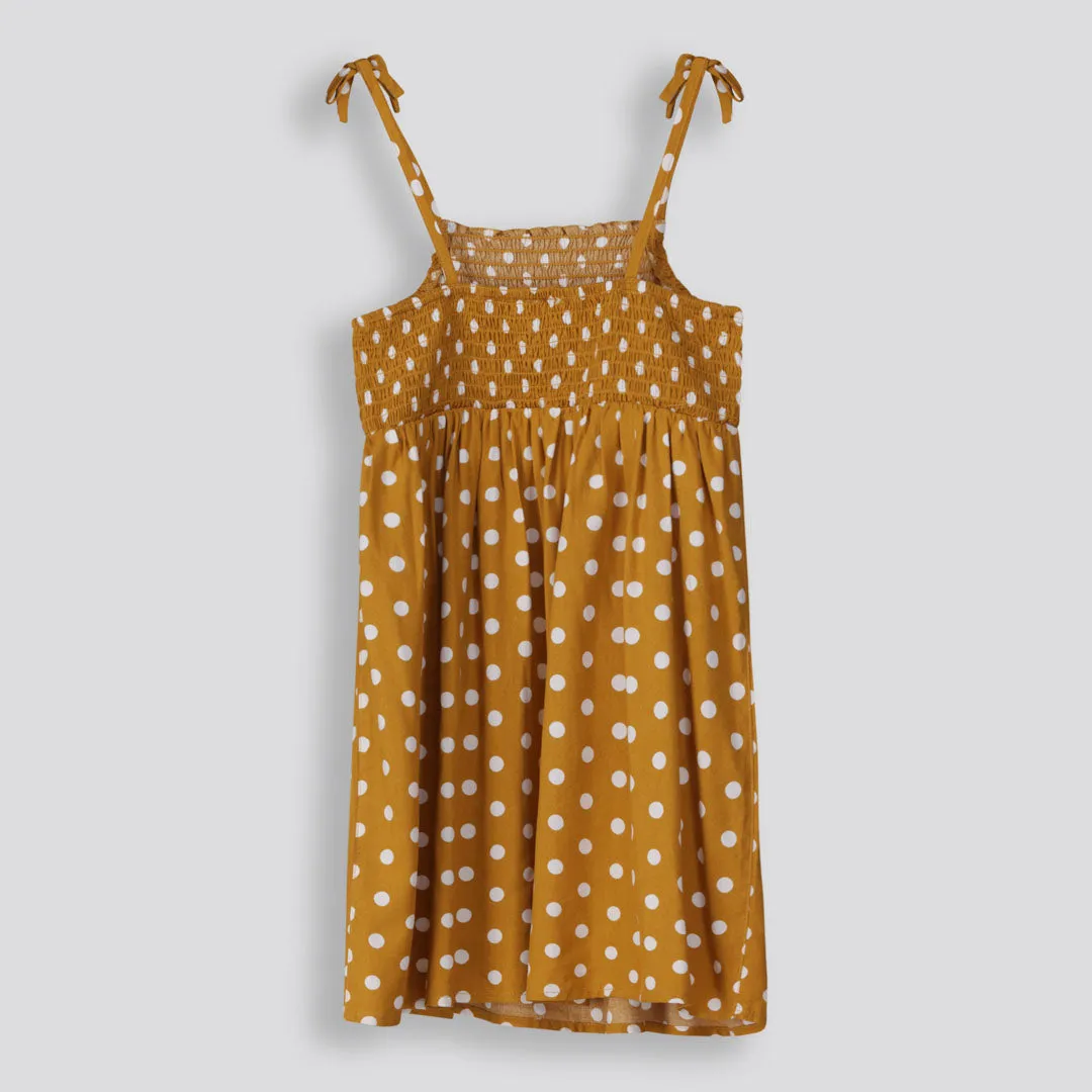 Girls Shirred Dress sold by Refinery product image thumbnail 2