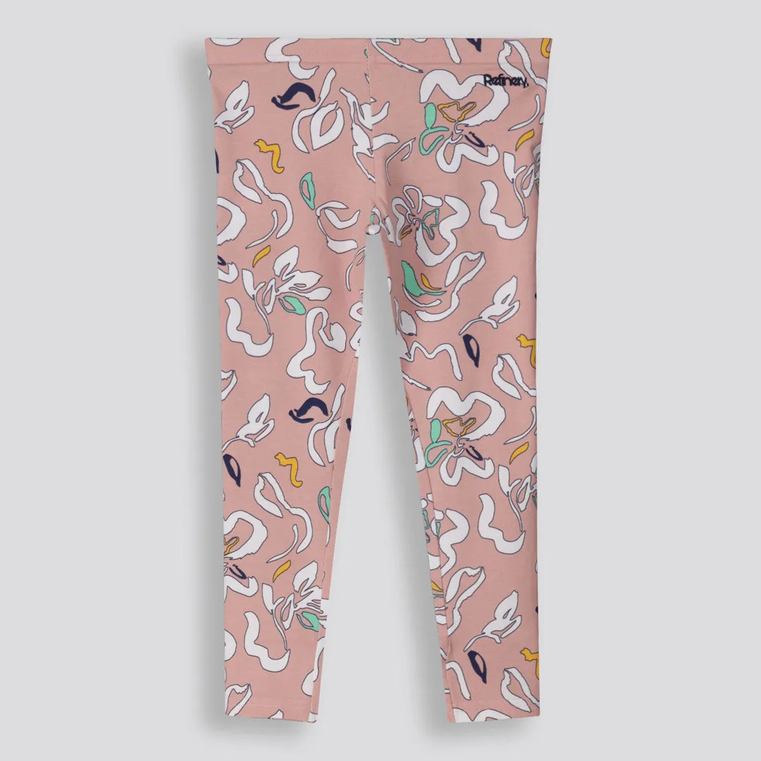 Girls Printed Leggings sold by Refinery