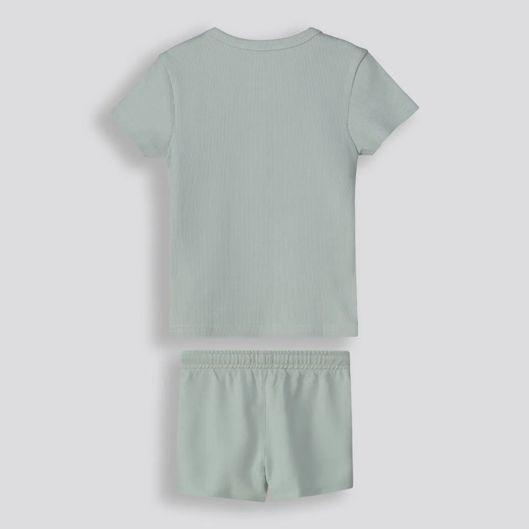 Girls Ribbed Tee sold by Refinery product image thumbnail 4