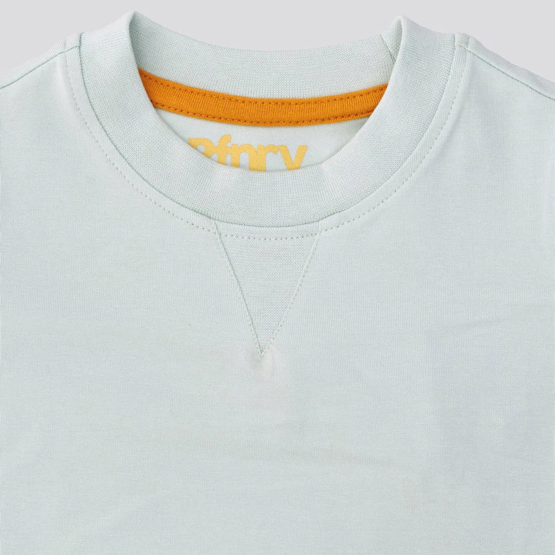 Girls T-Shirt Dress _ 153434 _ Sage sold by Refinery product image thumbnail 3