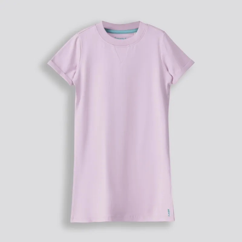Girls T-Shirt Dress _ 153433 _ Lilac sold by Refinery