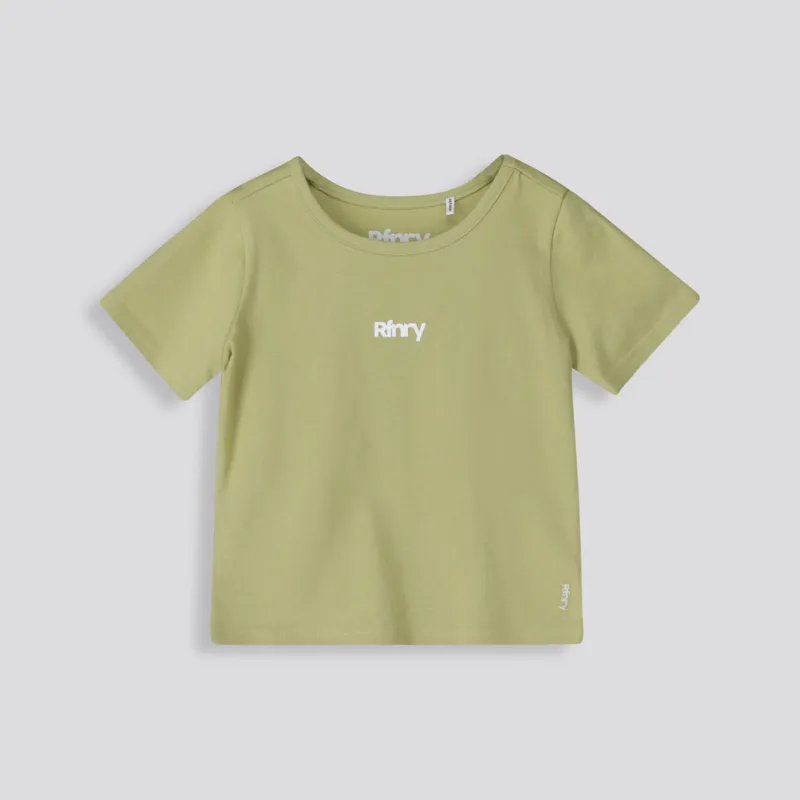 Girls Lettuce Edge Tee made by Refinery