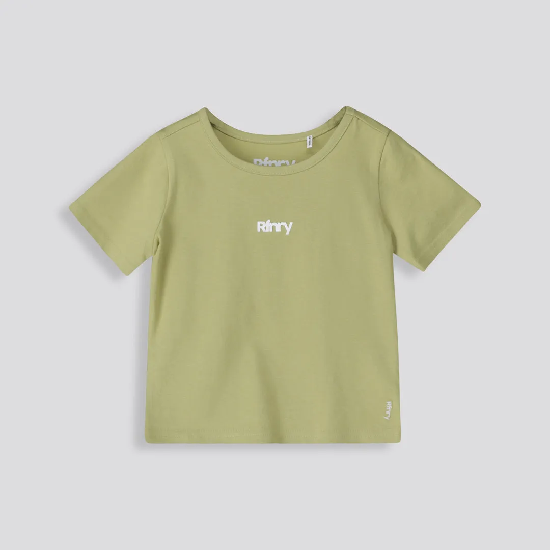 Girls Lettuce Edge Tee sold by Refinery