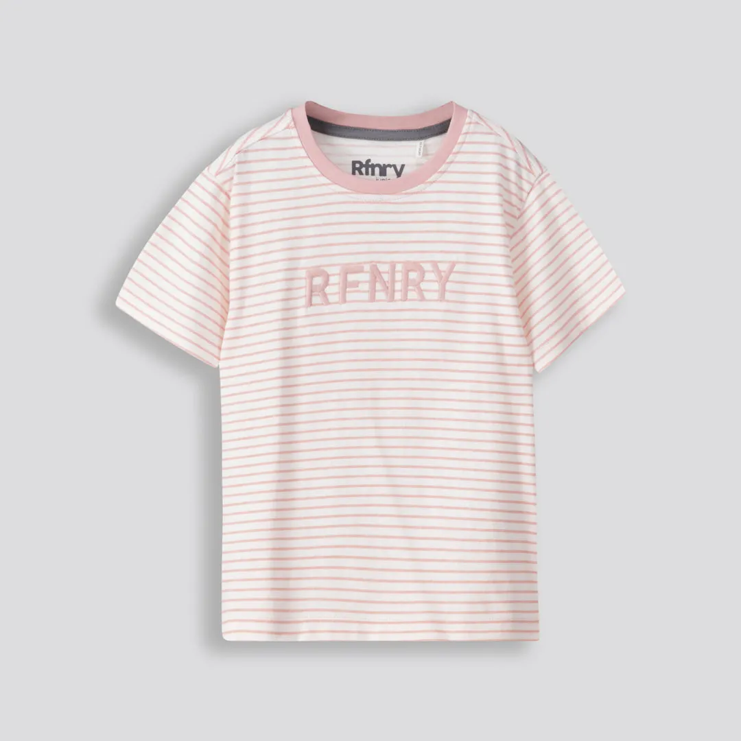 Girls Stripe Tee sold by Refinery