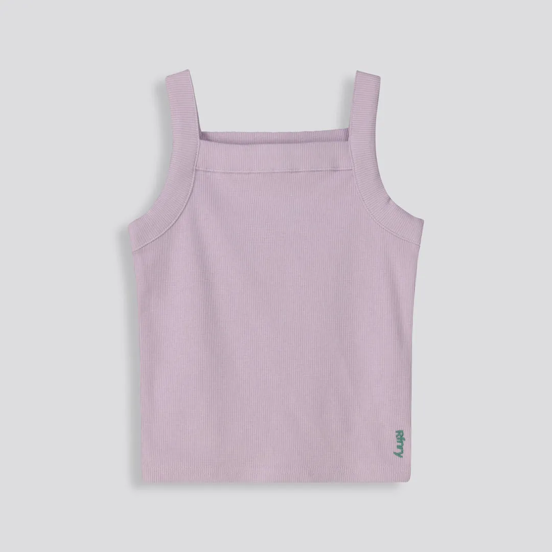 Girls Ribbed Tank Top _ 153544 _ Lilac sold by Refinery product image thumbnail 3