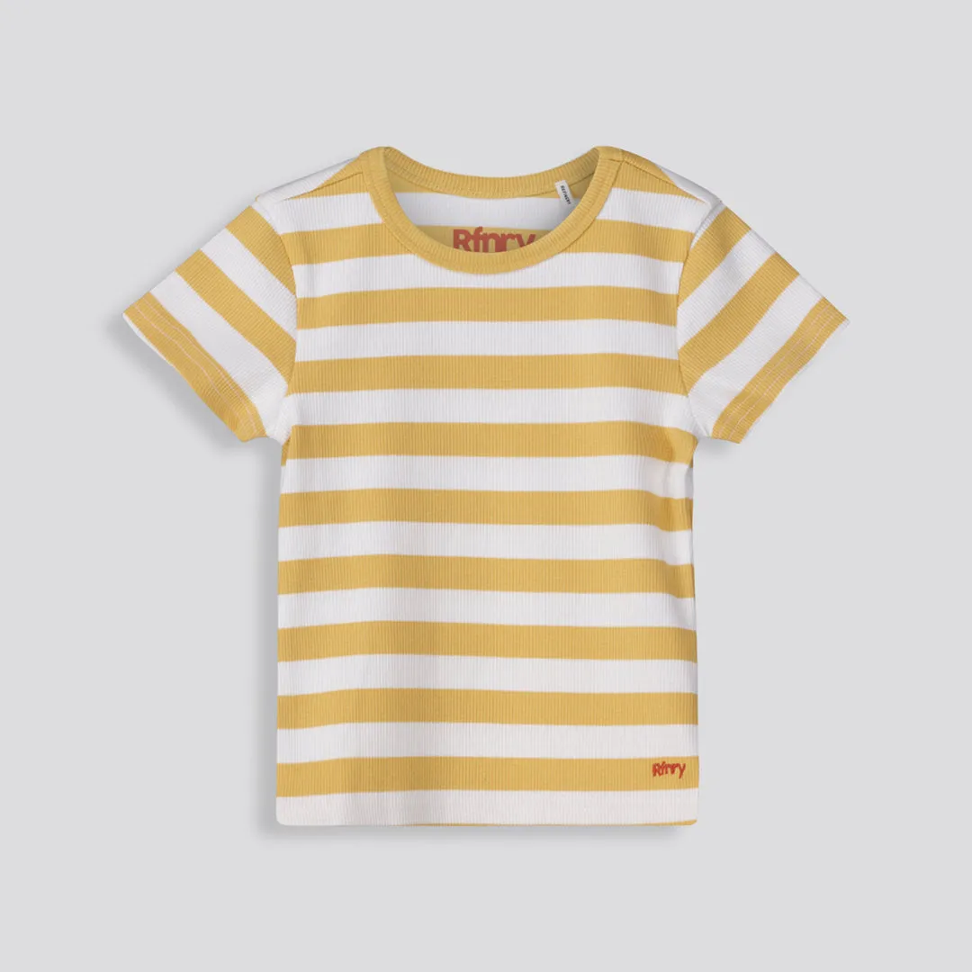 Girls Stripe Tee sold by Refinery