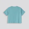 Girls Cropped T-Shirt _ 153144 _ Tortoise sold by Refinery