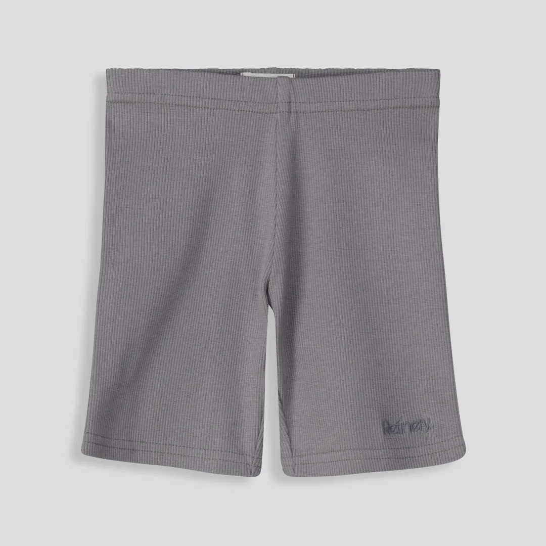 Girls Ribbed Cycle Shorts sold by Refinery