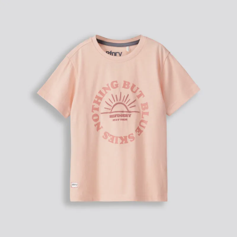Boys Tee _ 153317 _ Peach sold by Refinery