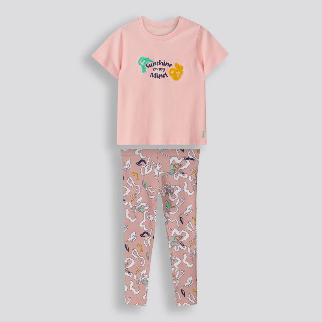 Girls Statement Tee _ 153125 _ Pink sold by Refinery product image thumbnail 2