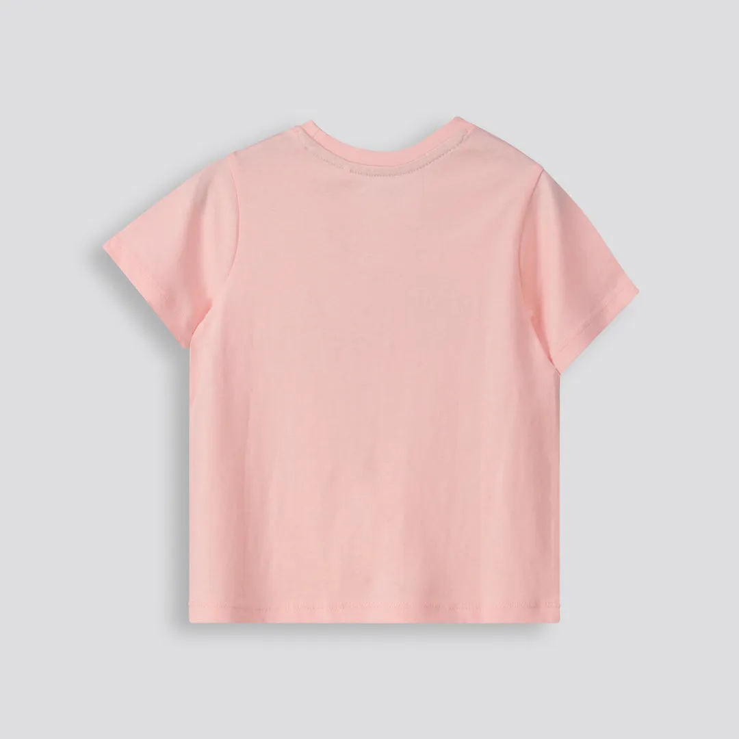 Girls Statement Tee _ 153125 _ Pink sold by Refinery product image thumbnail 4