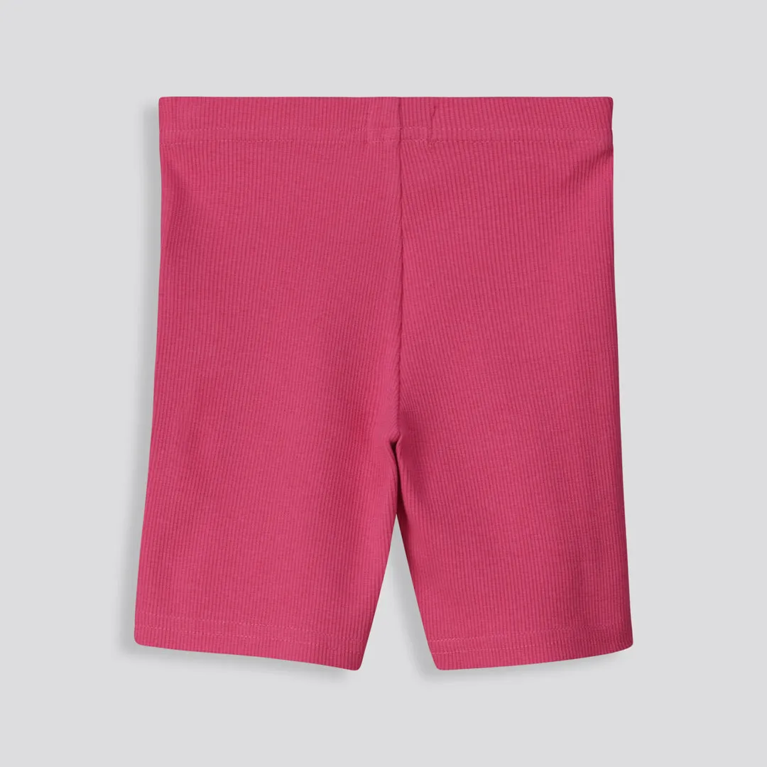 Girls Ribbed Cycle Shorts sold by Refinery product image thumbnail 4