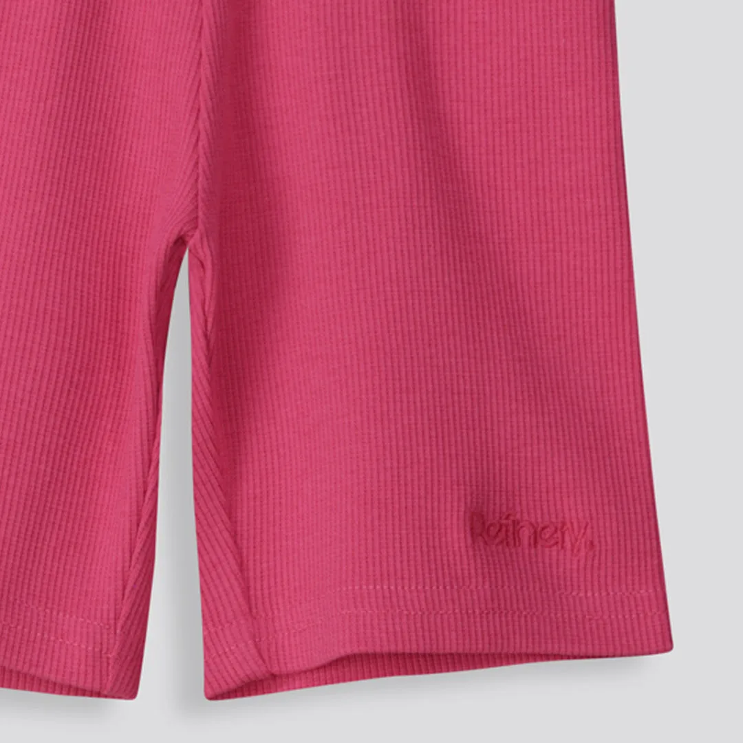 Girls Ribbed Cycle Shorts sold by Refinery product image thumbnail 2