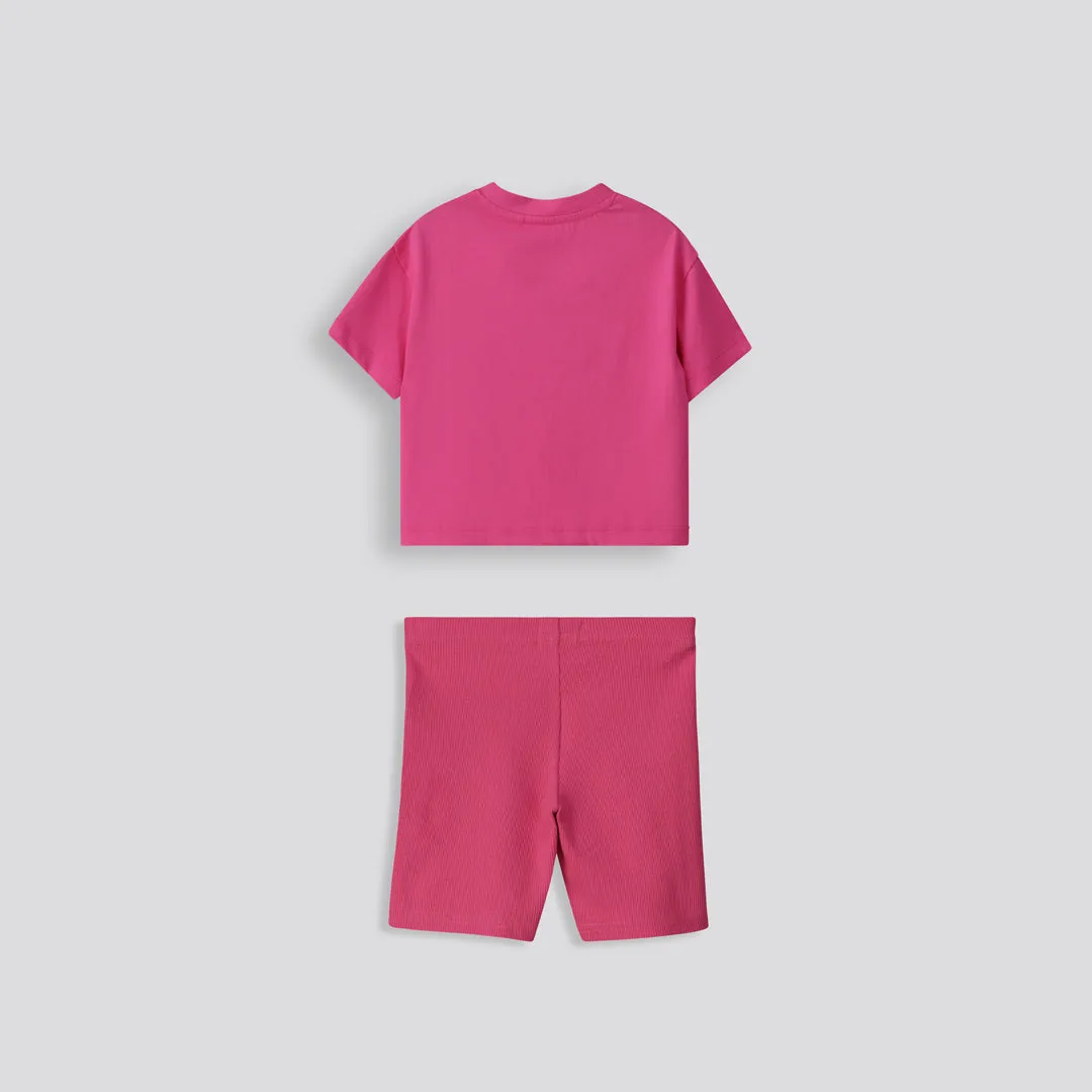 Girls Ribbed Cycle Shorts sold by Refinery product image thumbnail 5