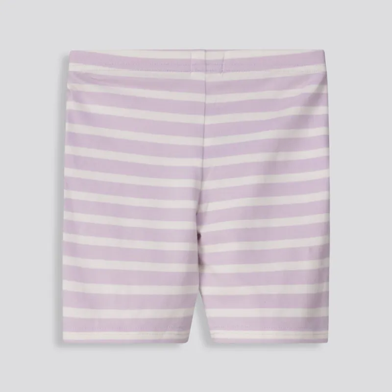 Girls Cycle Shorts _ 153515 _ Lilac sold by Refinery