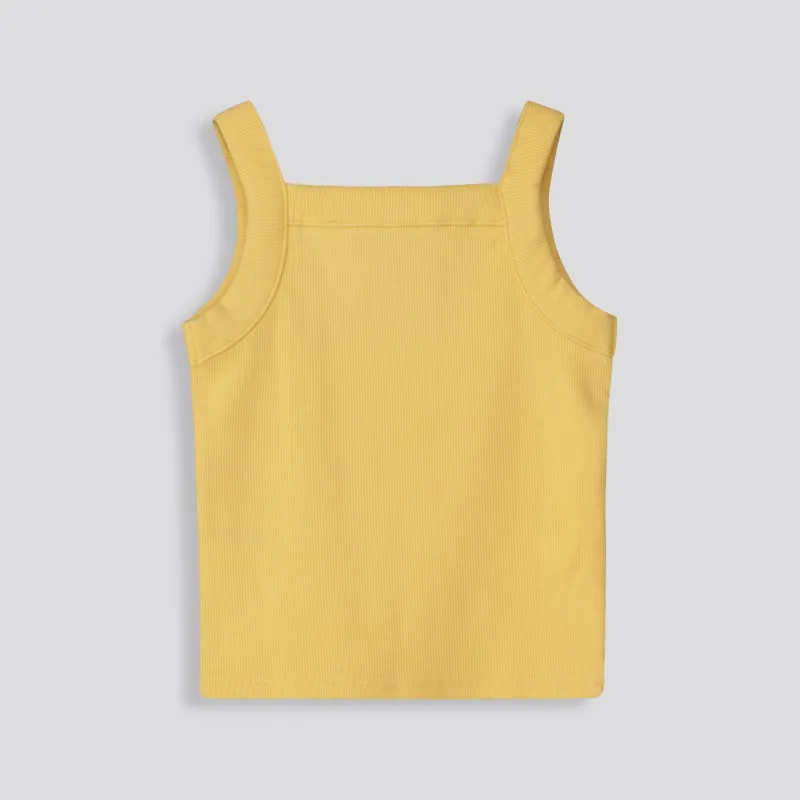 Girls Ribbed Tank Top sold by Refinery