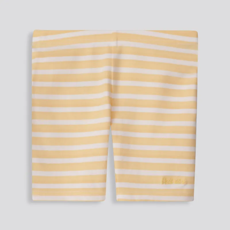 Girls Cycle Shorts _ 153517 _ Yellow sold by Refinery