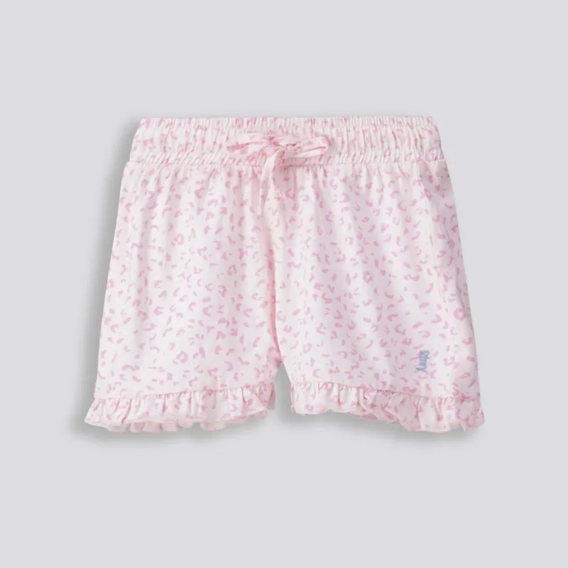 Girls Frill Edge Shorts _ 153250 _ Light Pink sold by Refinery