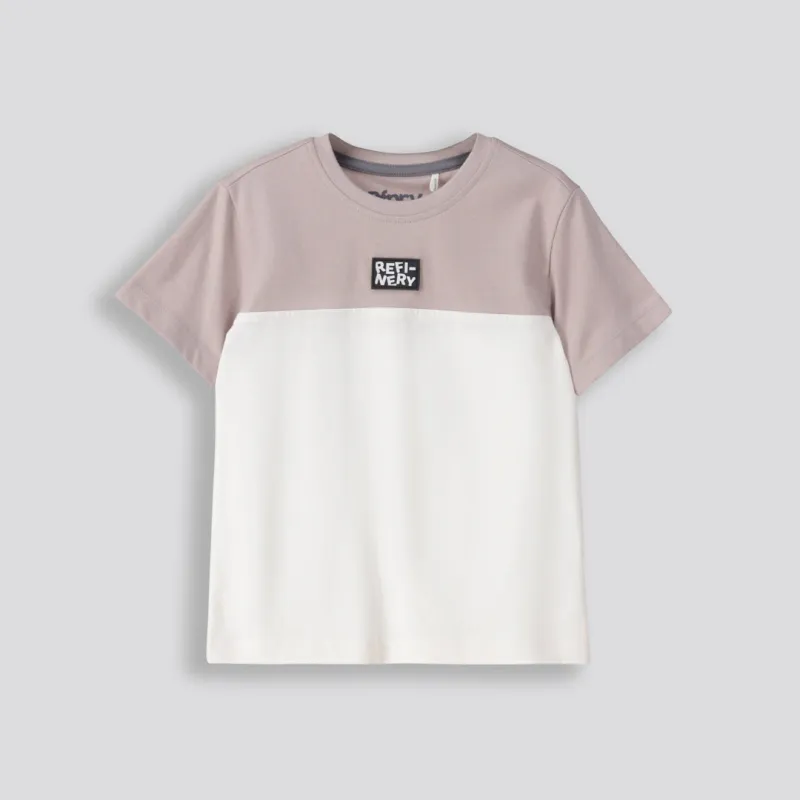 Boys Branded Tee _ 153318 _ Off White sold by Refinery