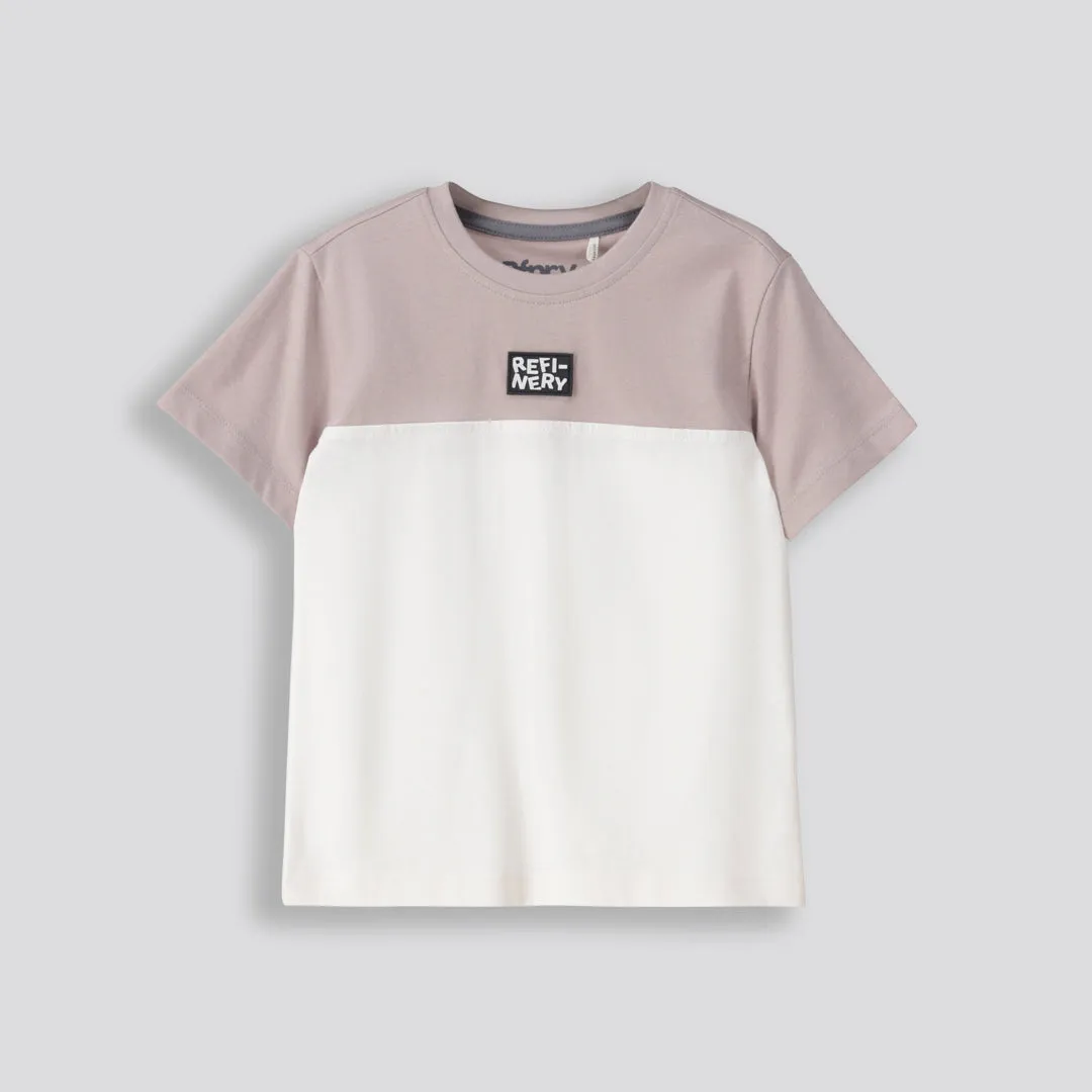 Boys Branded Tee _ 153318 _ Off White sold by Refinery