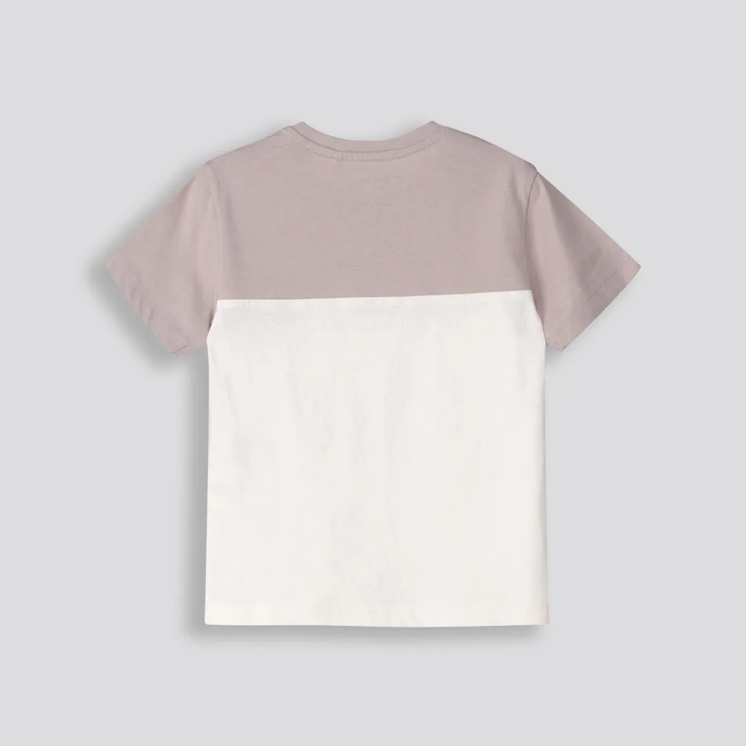 Boys Branded Tee _ 153318 _ Off White sold by Refinery product image thumbnail 4