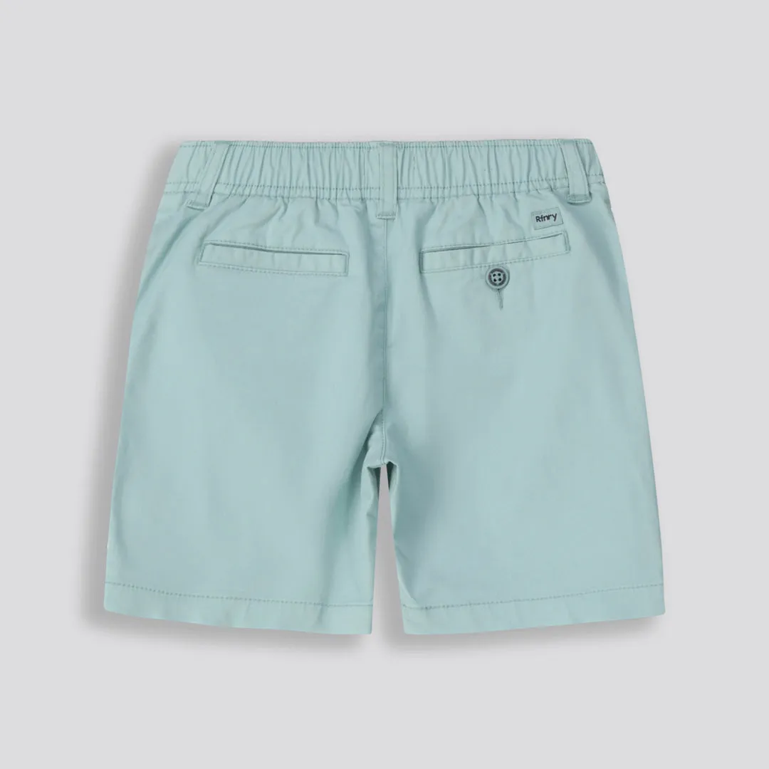 Boys Chino Shorts _ 153142 _ Aqua sold by Refinery product image thumbnail 4