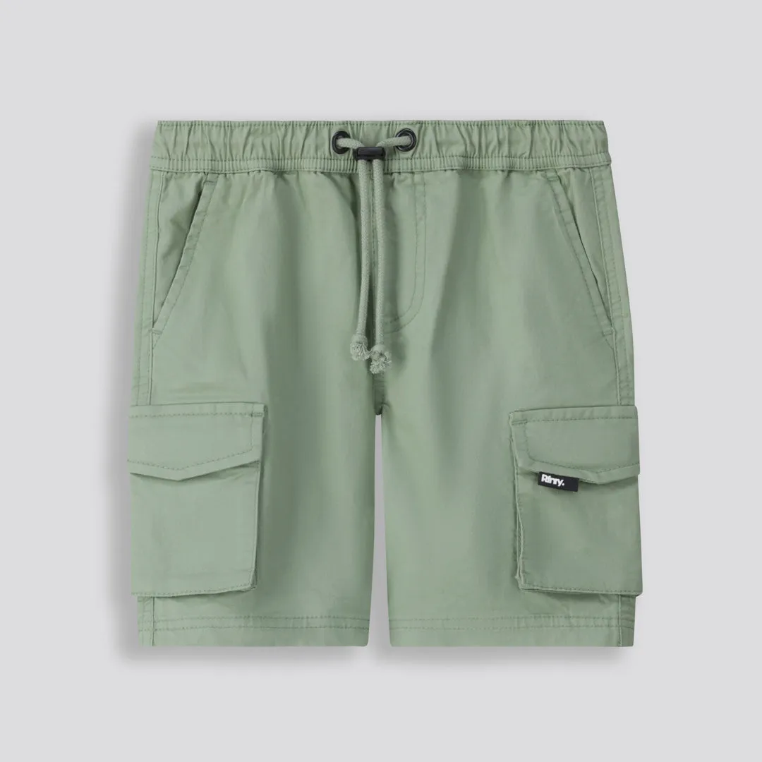 Boys Cargo Shorts _ 153129 _ Fatigue sold by Refinery
