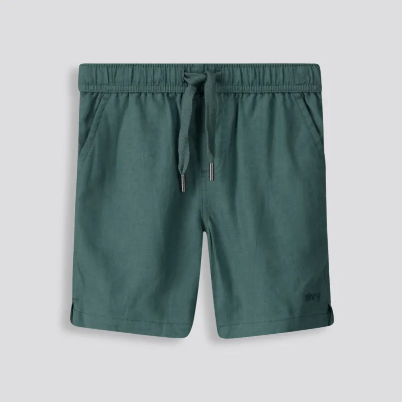 Boys Pull-On Shorts _ 153156 _ Green sold by Refinery