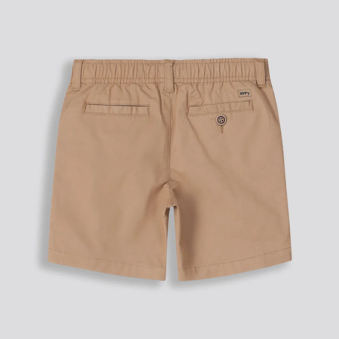 Boys Chino Shorts _ 153142 _ Stone sold by Refinery product image thumbnail 2