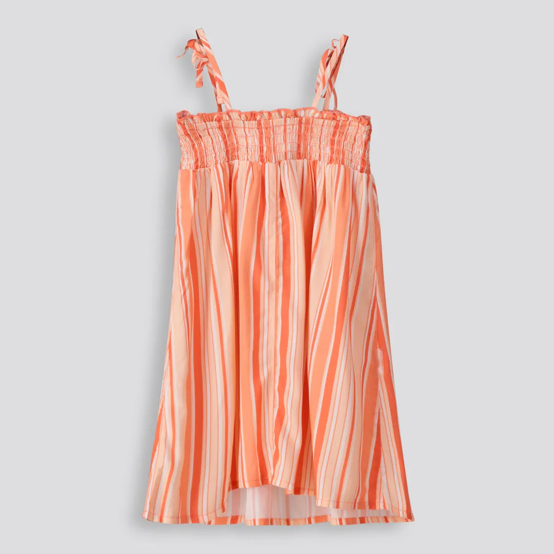 Girls Shirred Dress sold by Refinery product image thumbnail 2