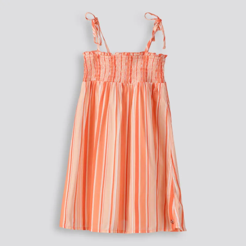 Girls Shirred Dress sold by Refinery