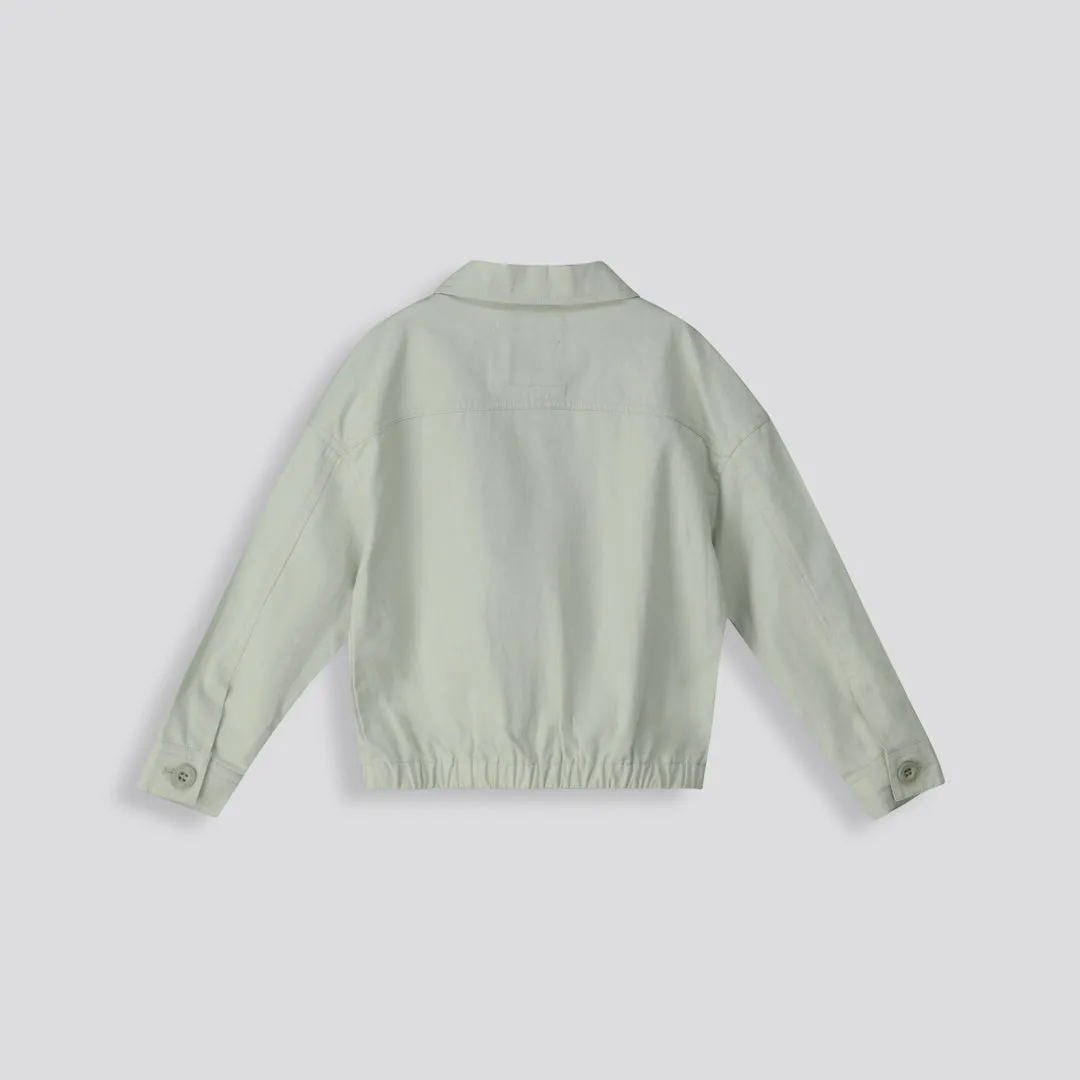 Girls Twill Jacket sold by Refinery product image thumbnail 3