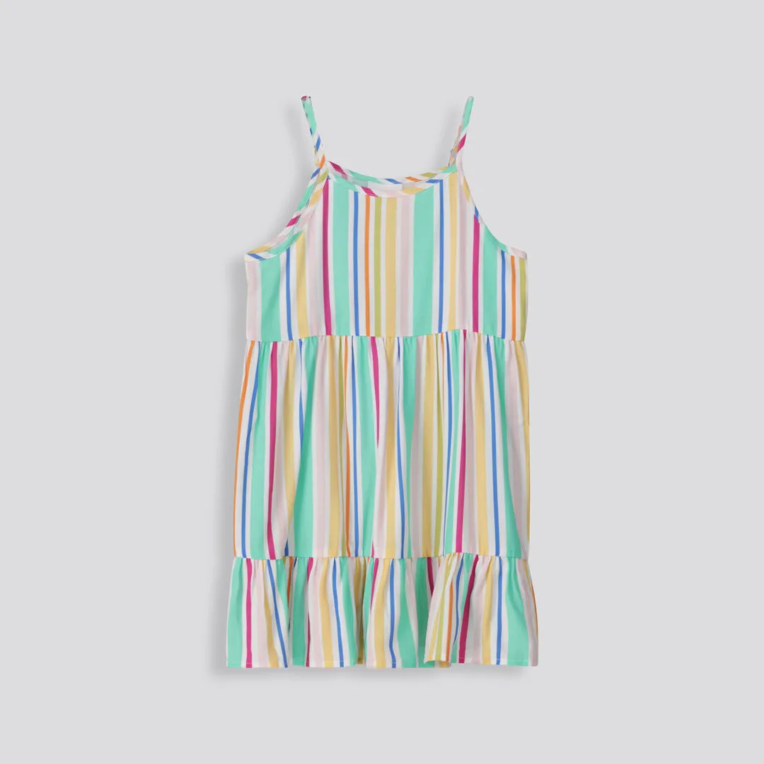 Girls Tiered Dress sold by Refinery product image thumbnail 3