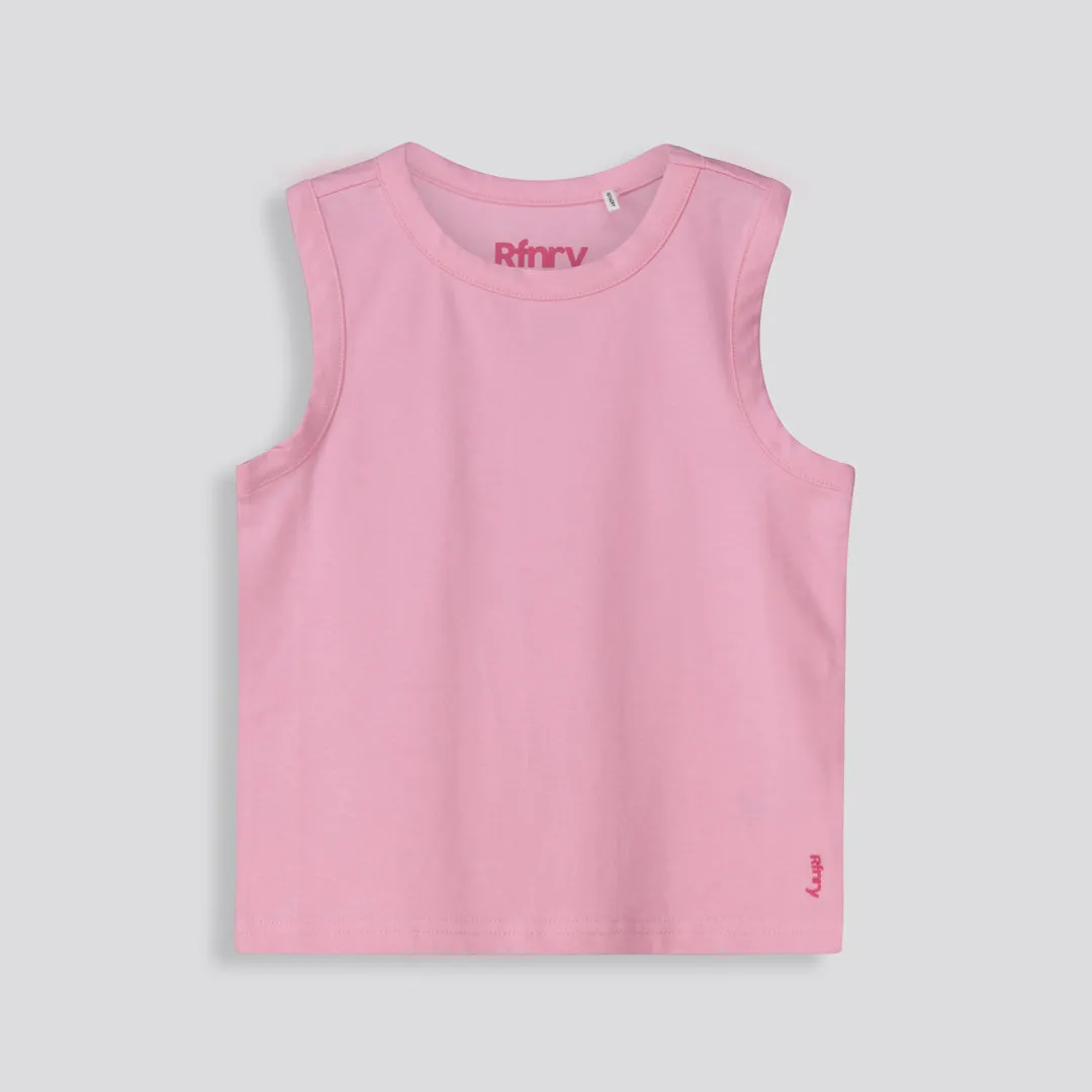 Girls Tank Top _ 153548 _ Pink sold by Refinery