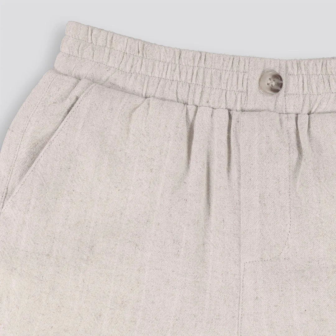 Girls Linen - Like Shorts _ 153424 _ Natural sold by Refinery product image thumbnail 3