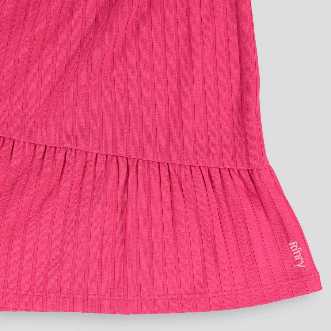 Girls Ribbed Dress sold by Refinery product image thumbnail 3