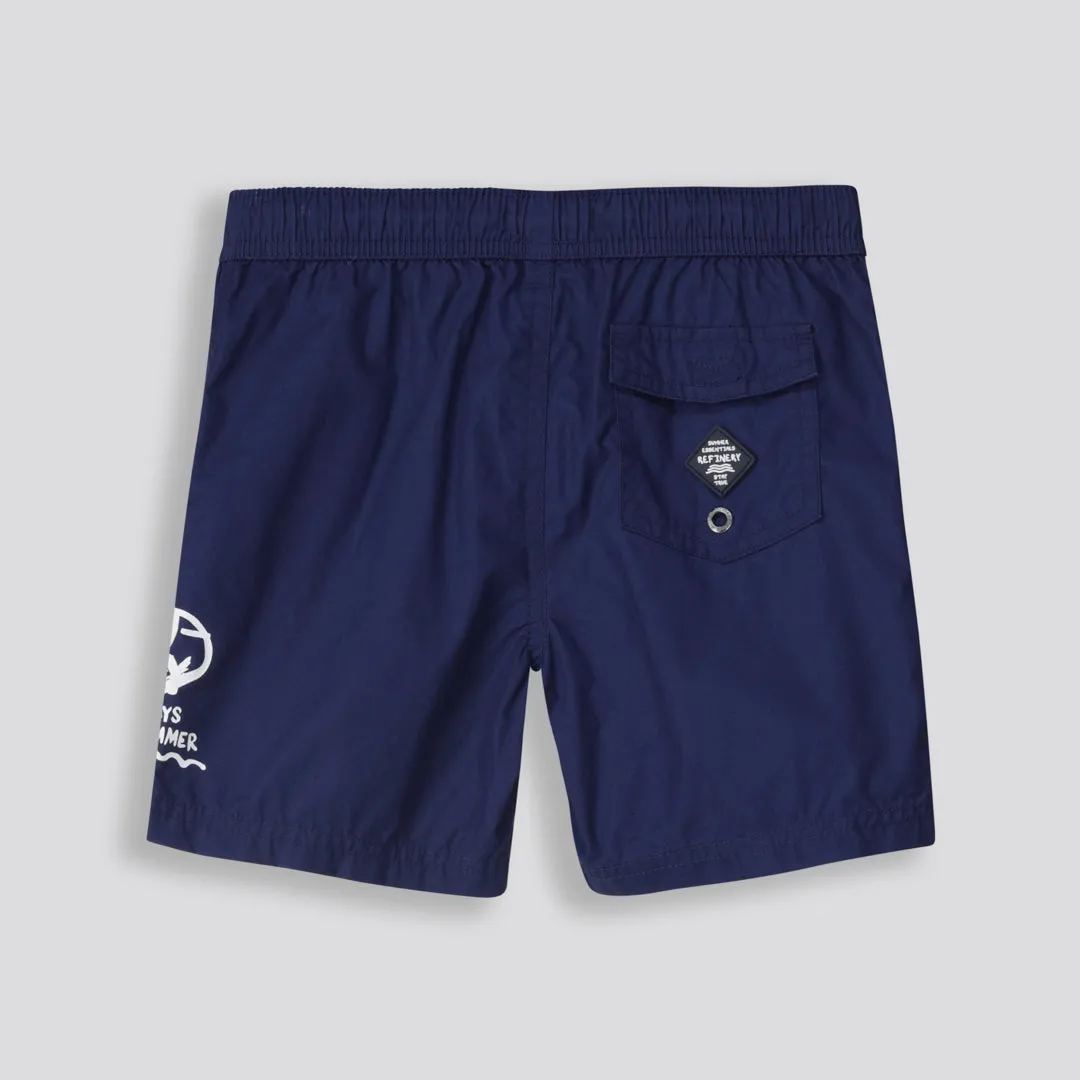 Boys Pool Shorts _ 153215 _ Navy sold by Refinery product image thumbnail 3