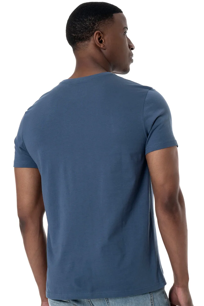 Branded T-Shirt _ 158099 _ Indigo sold by Refinery product image thumbnail 3