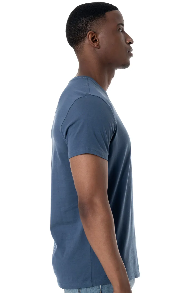 Branded T-Shirt _ 158099 _ Indigo sold by Refinery product image thumbnail 2