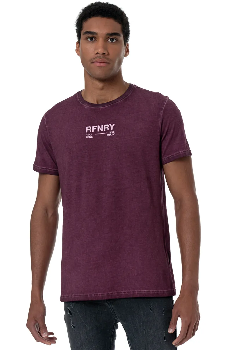 Overdyed T-Shirt _ 157030 _ Wine sold by Refinery