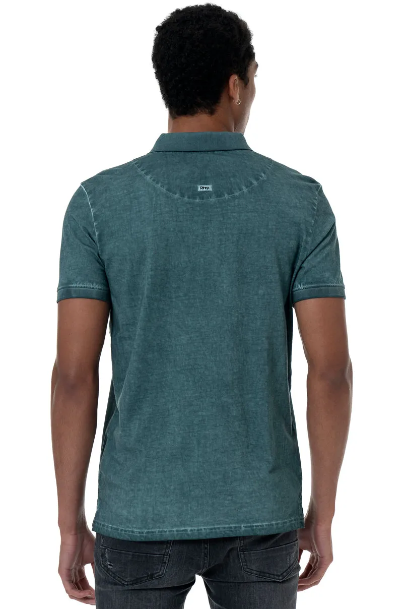 Overdyed Green Golfer _ 157027 _ Green sold by Refinery product image thumbnail 3