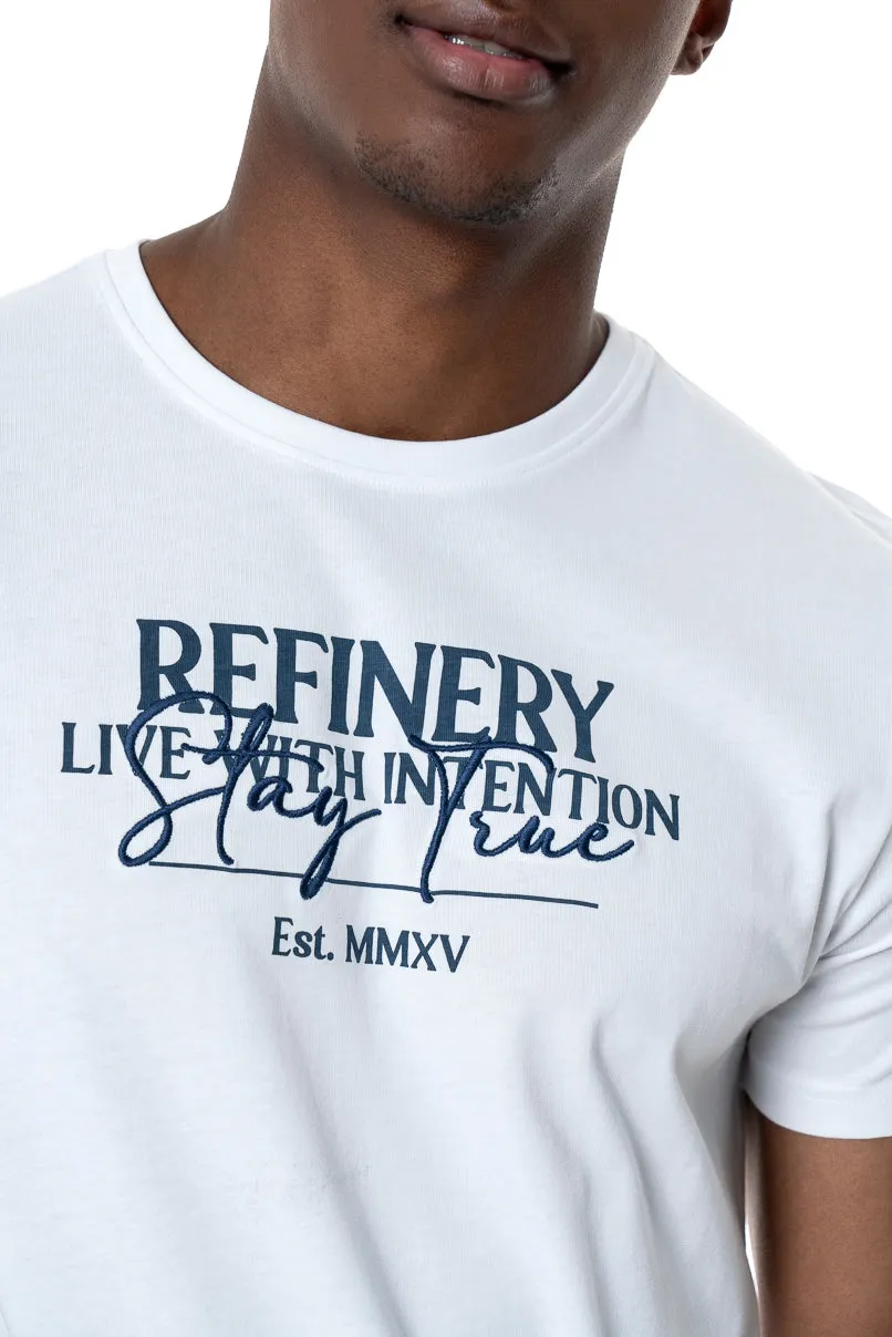 Branded T-Shirt _ 158098 _ Optic White sold by Refinery product image thumbnail 4