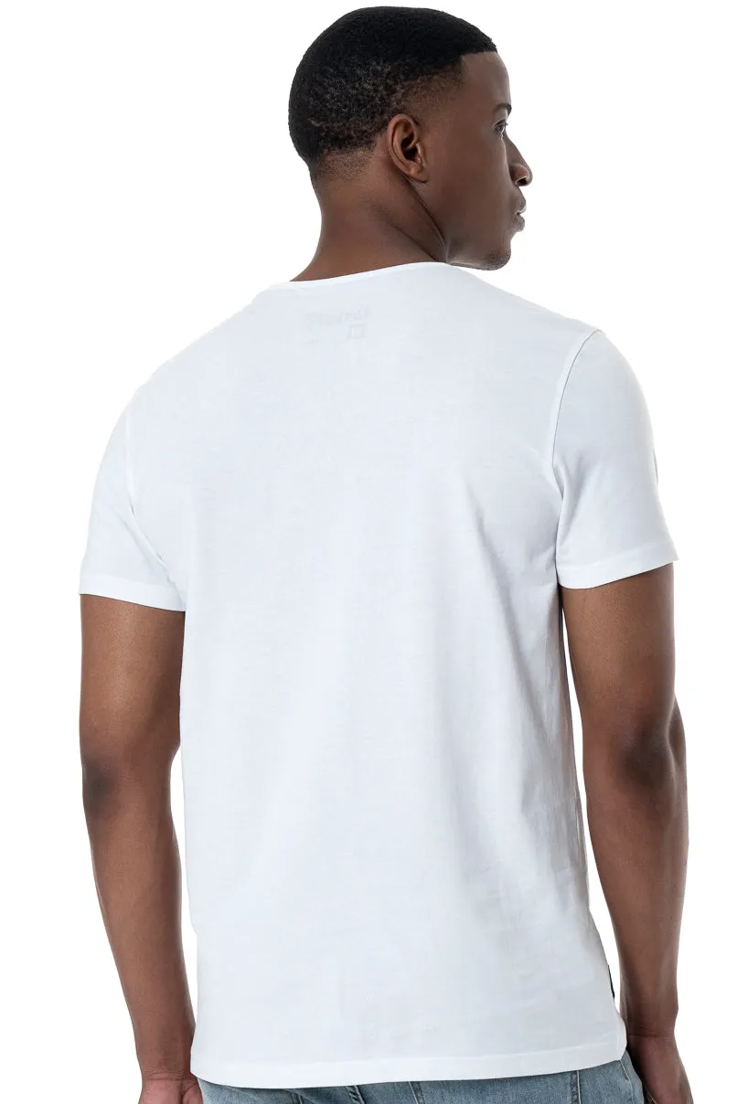 Branded T-Shirt _ 158098 _ Optic White sold by Refinery product image thumbnail 3