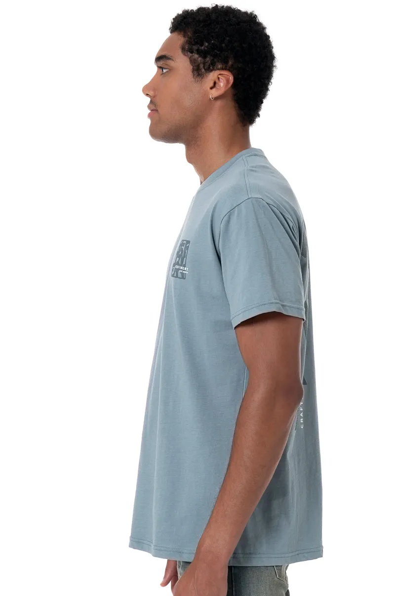 Branded T-Shirt _ 158104 _ Blue sold by Refinery product image thumbnail 2