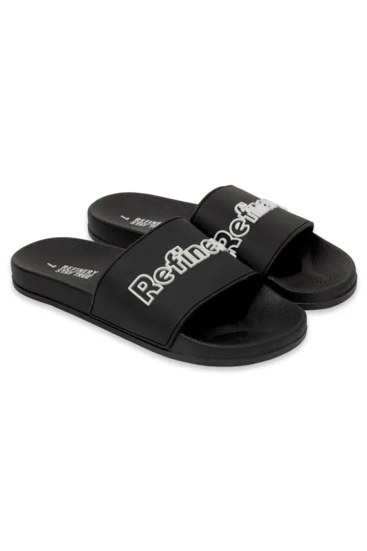Pool Slides _ 161616 _ Black sold by Refinery
