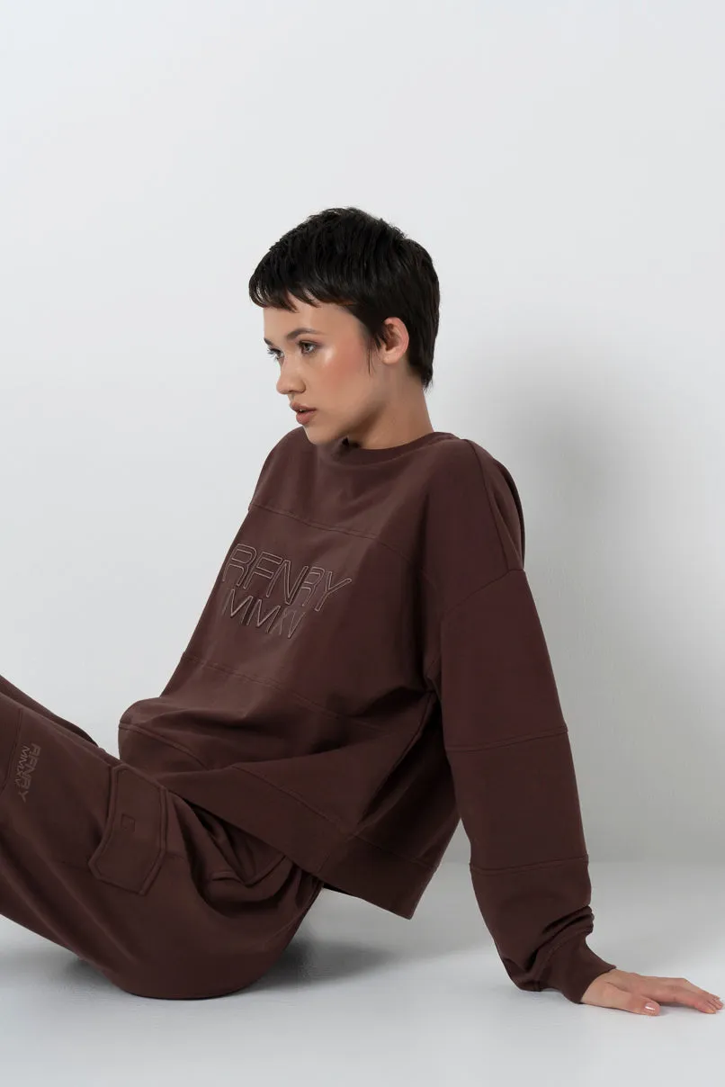 Track Pants _ 157967 _ Chocolate sold by Refinery product image thumbnail 2